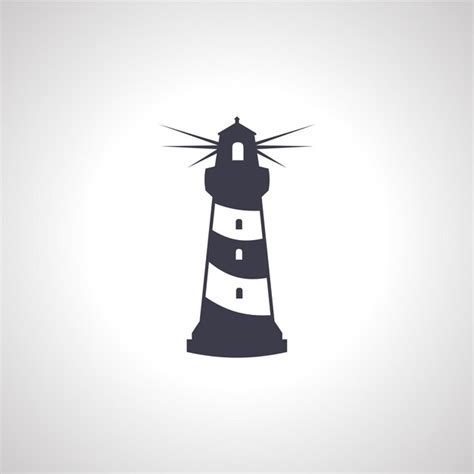 Icono De Faro Icono Aislado De Faro Vector Premium