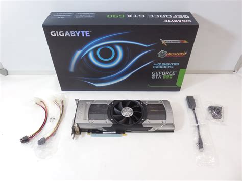 Видеокарта GIGABYTE GeForce GTX 690 2xGPU 2x2Gb