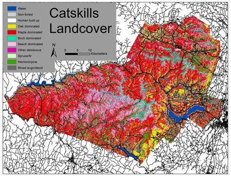 Eastern Catskills Map