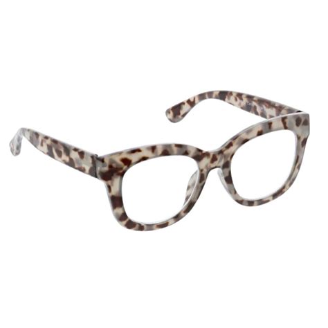 Peepers Readers Gray Tortoise