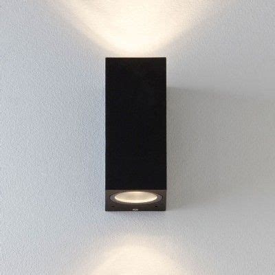 Astro Chios Outdoor Up Down Wall Light Black Wall Lights Up