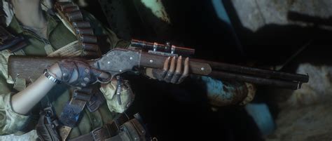 Lever Action Shotgun Winchester 1887 日本語化対応 武器 Fallout4 Mod データベース