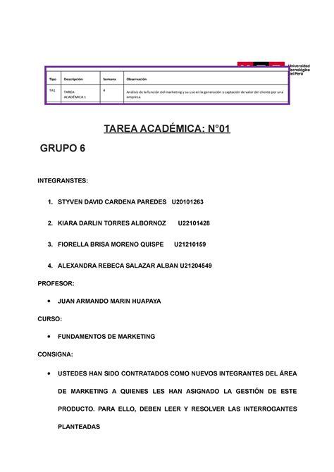 Tarea Acad Mica Grupo Comportamiento Y Cultura En Las