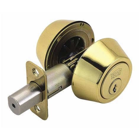 Defiant Double Cylinder Stainless Steel Deadbolt Dl62 The Home Depot