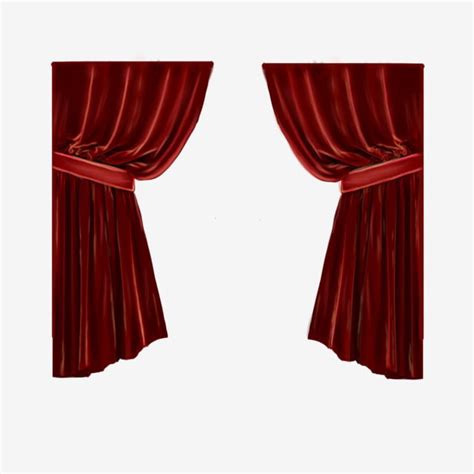 Red Curtain Clipart Background | Homeminimalisite.com