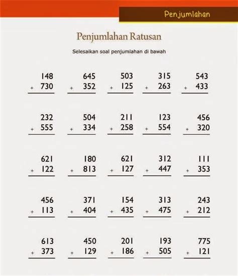 Latihan Soal Perkalian Bersusun Latihan Soal Perkalian Interactive Worksheet Agar Lebih