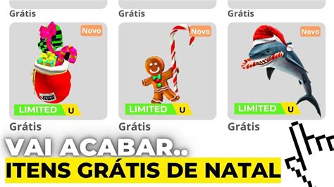 Corre Vai Acabar Como Ganhar Itens Gr Tis De Natal No Roblox Em