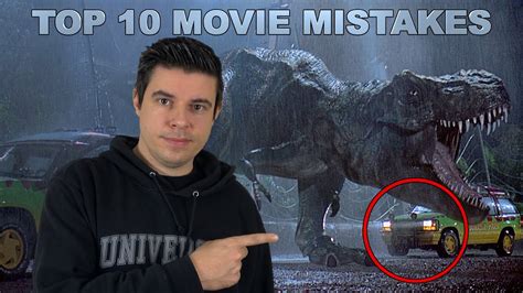 Top 10 Movie Mistakes Jurassic Park Youtube