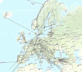 Internet Backbone Map Europe - Grayce Gerhardine