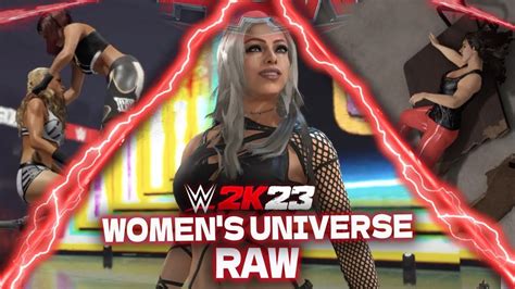 RAW Women S Universe Mode 08 WWE 2K23 YouTube