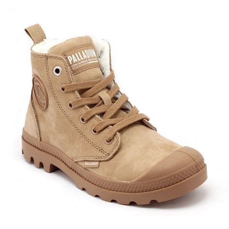 Palladium Pampa Hi Zip Wl Nude Brown Pampahizipwl Nude Br Bruin