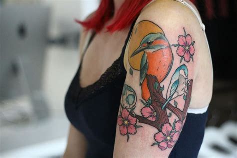 Fantastic Kingfisher Tattoos Tattoodo Kingfisher Tattoo Ben