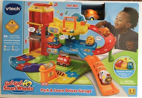 Vtech Go Go Smart Wheels Park Learn Deluxe Garage For Sale Online