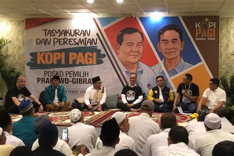 Posko Pemilih Prabowo Gibran Target Menang Satu Putaran Akurat