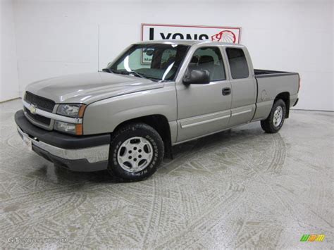 2003 Light Pewter Metallic Chevrolet Silverado 1500 LS Extended Cab