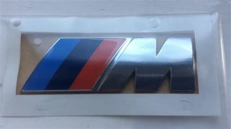 GENUINE BMW M Sport Boot Badge Emblem Rear 1 3 5 6 Series M3 M4 Z3