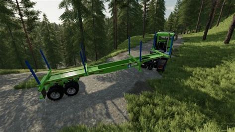 LIZARD LT699 SEMI LOG TRAILER V1 0 0 0 GamesMods Net FS19 FS17