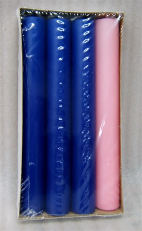 Advent Candles Pack Newville Celebration Candles