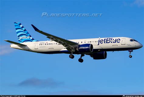 N J Jetblue Airbus A Bd A Photo By Wilfredo Torres