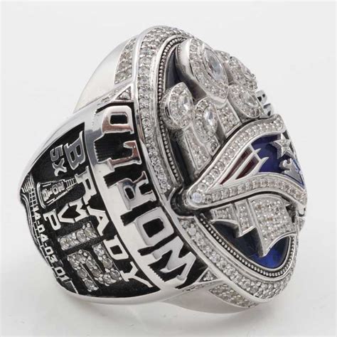 2016 Super Bowl LI New England Patriots Tom Brady Ring – Best ...