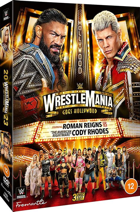 WWE WrestleMania 39 DVD Review Feat Roman Reigns Vs Cody Rhodes