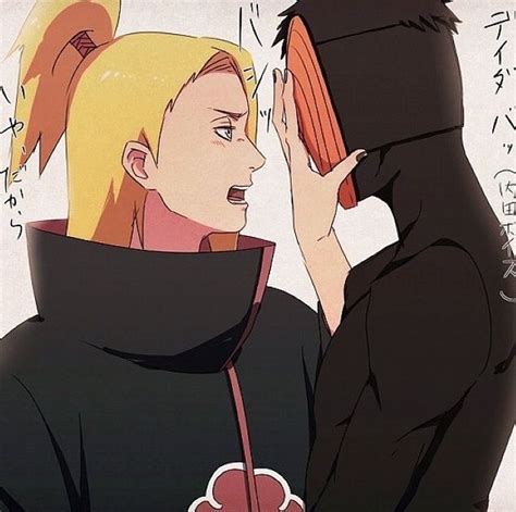 Tobi And Deidara Desenho De Cada Signo Naruto Anime