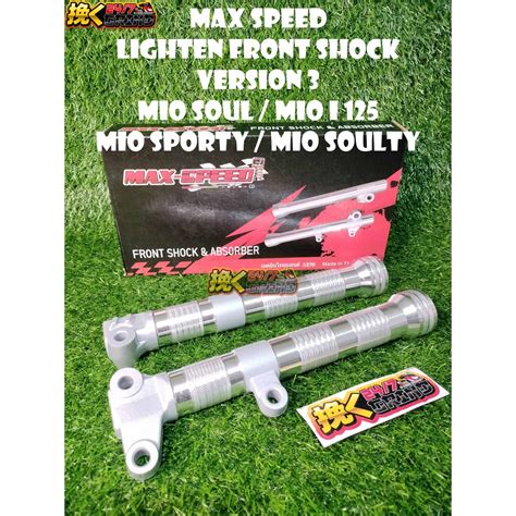 LIGHTEN FRONT SHOCK MAX SPEED VERSION 3 YAMAHA MIO SPORTY MIO I 125