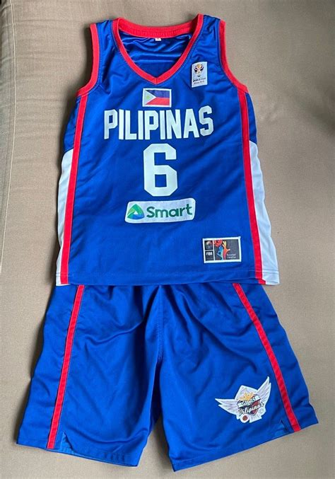 Basketball Jersey Set - Gilas Pilipinas - small, Babies & Kids, Babies ...