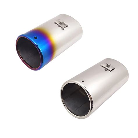 Exhaust Muffler Tip Pipe Stainless Steel For Toyota RAV4 Dodge Peugeot