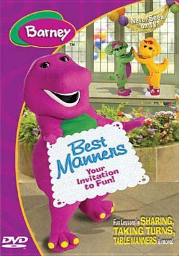 Barney And The Backyard Gang Ser Barney Best Manners Your Invitation