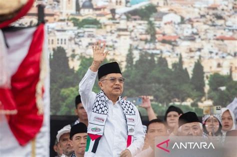 Jusuf Kalla Negara Islam Di Timur Tengah Harus Bersatu Bela Palestina