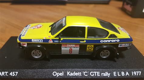 Opel Kadett Gt E Rallye Dell Isola D Elba Ballestrieri