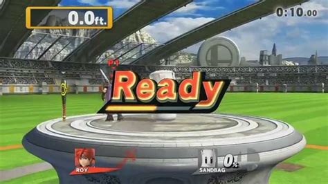 Super Smash Bros 4 Wii U Home Run Contest With Roy 6431 4 Ft No