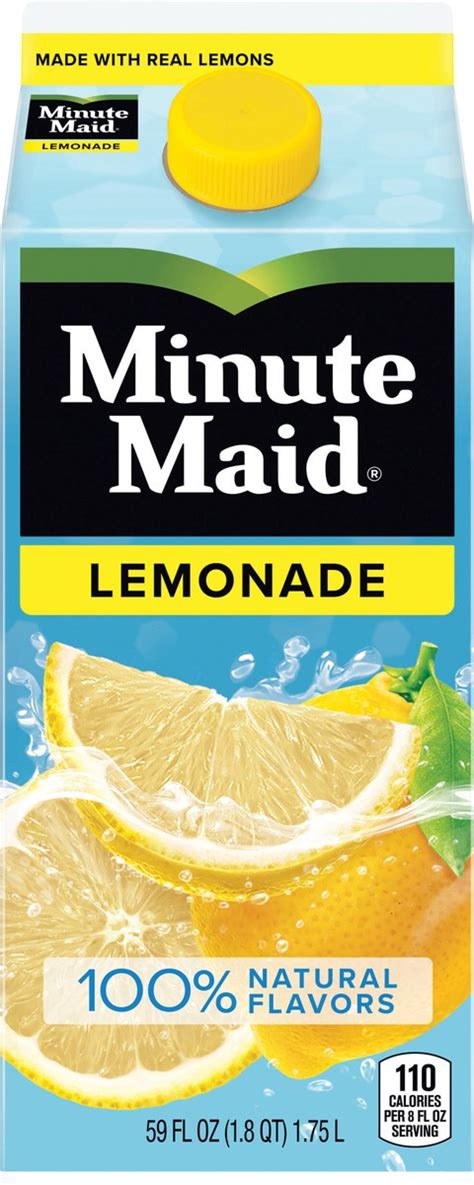 Minute Maid Lemonade Carton 59 Fl Oz 59 Fl Oz Shipt