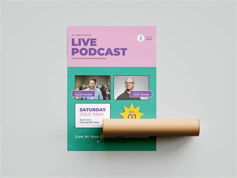 Podcast Flyer on Behance