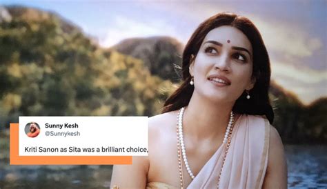 Twitter Unanimously Agrees Kriti Sanon Looks Divine As Janaki In ...