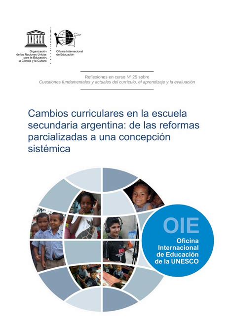 Pdf Cambios Curriculares En La Escuela Secundaria Argentina Dokumen