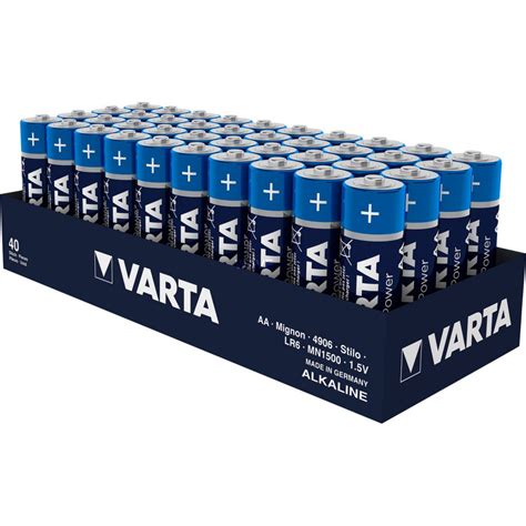 Pilhas Aa Varta Longlife Power Pack De Unidades