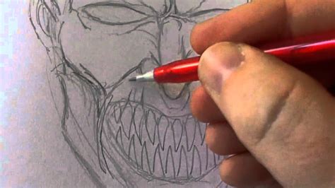 Realistic Evil Drawings