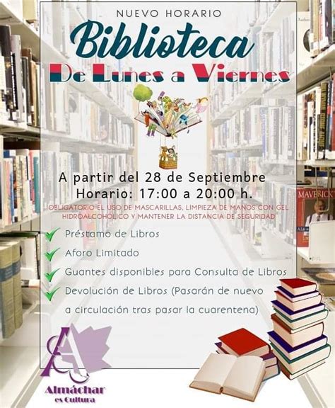 Nuevo Horario De La Biblioteca Municipal