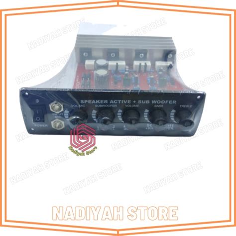 Jual Kit Power Amplifier 150w Stereo Speaker Aktif Stereo Karaoke Plus Subwofer Berkualitas