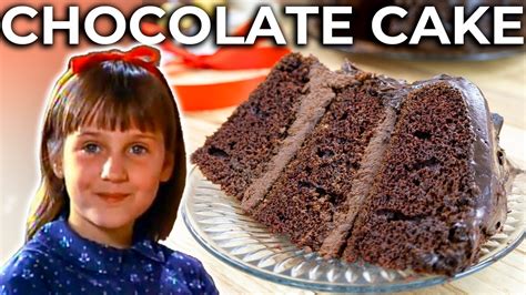 Making The Chocolate Cake From Matilda Youtube