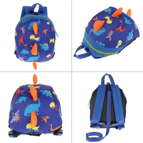 Sac À Dos Mignon Dessin Animé Dinosaure Bébé Harnais De Sécurité Sac À