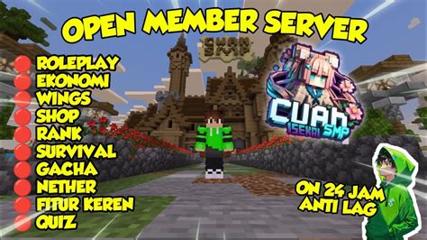 Best Server Mcpe Indonesia Survival Terbaik On Jam Anti