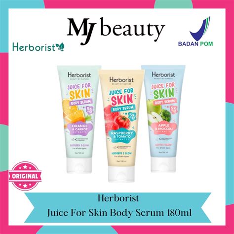 Herborist Juice For Skin Body Serum 180ml Shopee Malaysia