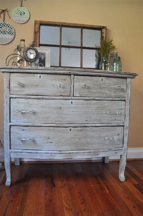 Dare To Dream DIY Refinished Dresser And A Salvaged Window Turned