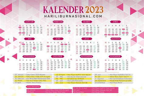 Kalender Hari Libur Nasional Hari Libur Nasional