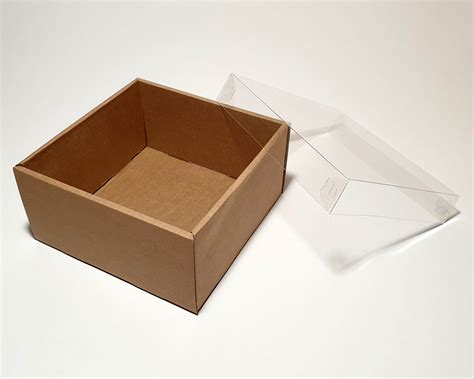 Cajas De Carton Con Tapa Transparente Bienes Baratos