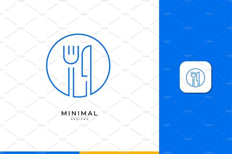 Fork and Knife logo design | Branding & Logo Templates ~ Creative Market