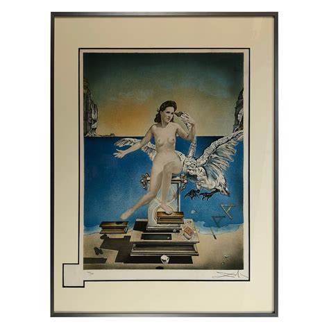 Salvador Dali Print Signed And Numbered At 1stdibs